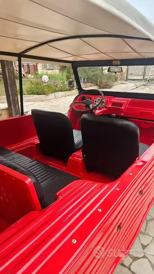 Usata Citroën Méhari 1970 Rosso Cabrio