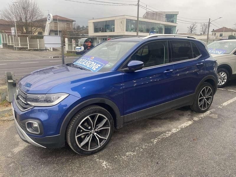 Usata VW T-Cross Advance 116 CV (85 kW) 2019 Blu/azzurro SUV
