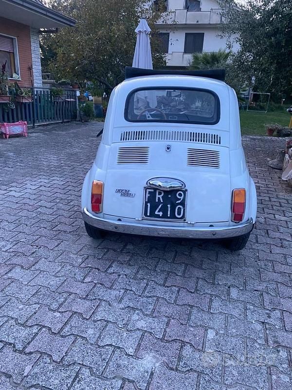 Usata Fiat 500 1960 Bianco Coupé