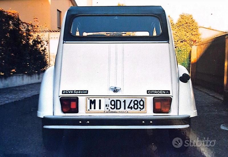 Usata Citroën 2CV 29 CV (21 kW) 1987 Bianco Berlina