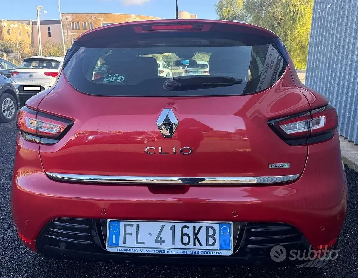 Usata Renault Clio IV 90 CV (66 kW) 2017 Rosso Berlina