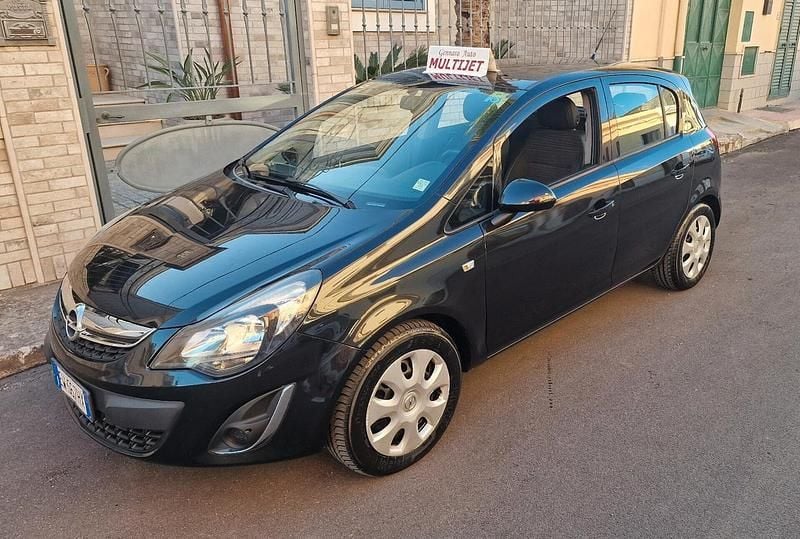 Usata Opel Corsa 95 CV (69 kW) 2014 Nero Utilitaria