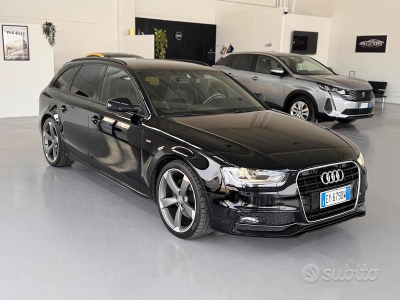 Usata Audi A4 S-Line 190 CV (139 kW) 2015 Nero Station wagon