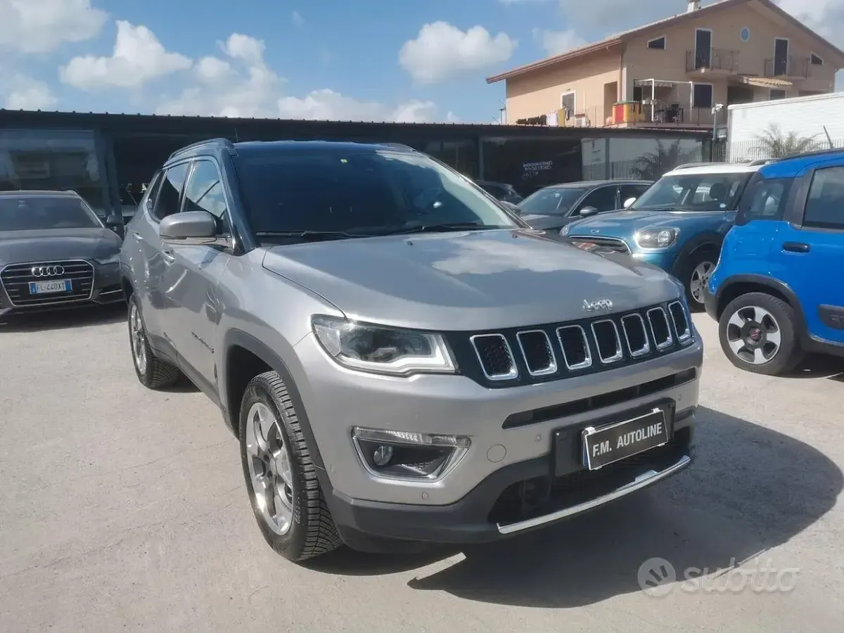Usata Jeep Compass Limited 140 CV (102 kW) 2018 Grigio SUV