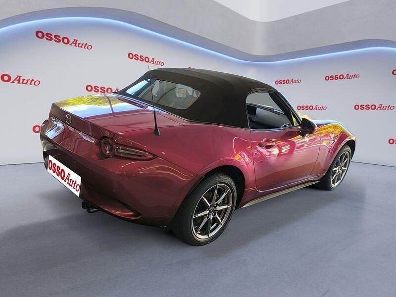 Nuova Mazda MX5 132 CV (97 kW) 2025 Soul red crystal Cabrio
