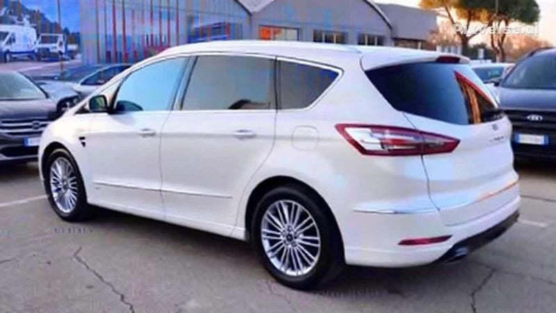 Usata Ford S-MAX Titanium 129 CV (94 kW) 2017 Bianco Monovolume