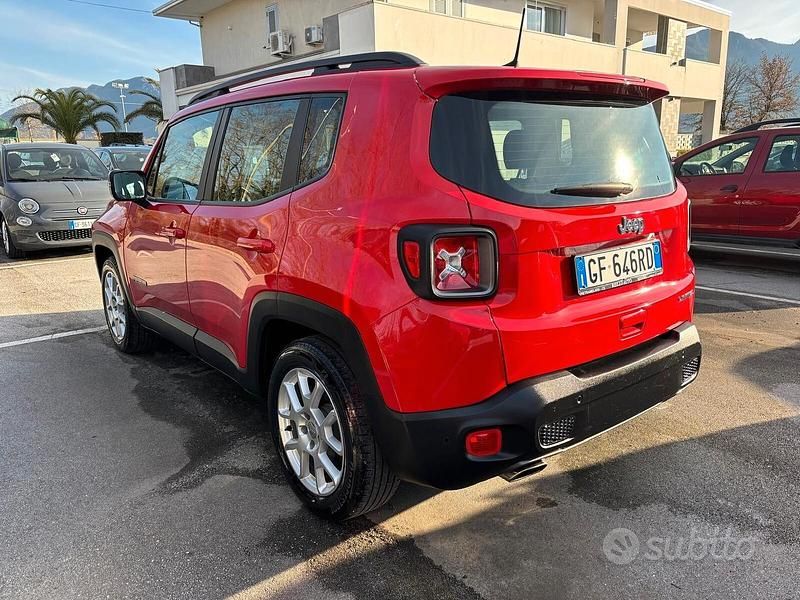 Usata Jeep Renegade Limited 130 CV (95 kW) 2021 Rosso SUV