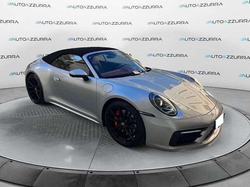Usata Porsche 911 Carrera 4S Cabriolet 450 CV (330 kW) 2019 Argento Cabrio