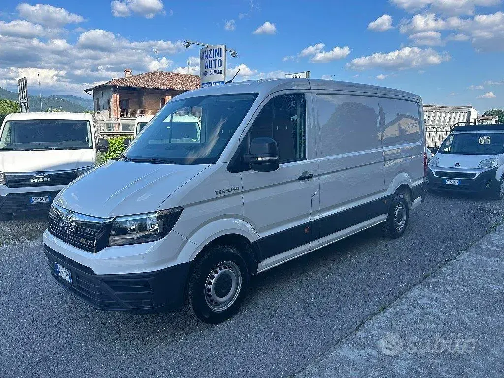 Usata MAN TGE 140 CV (102 kW) 2020 Bianco Furgone