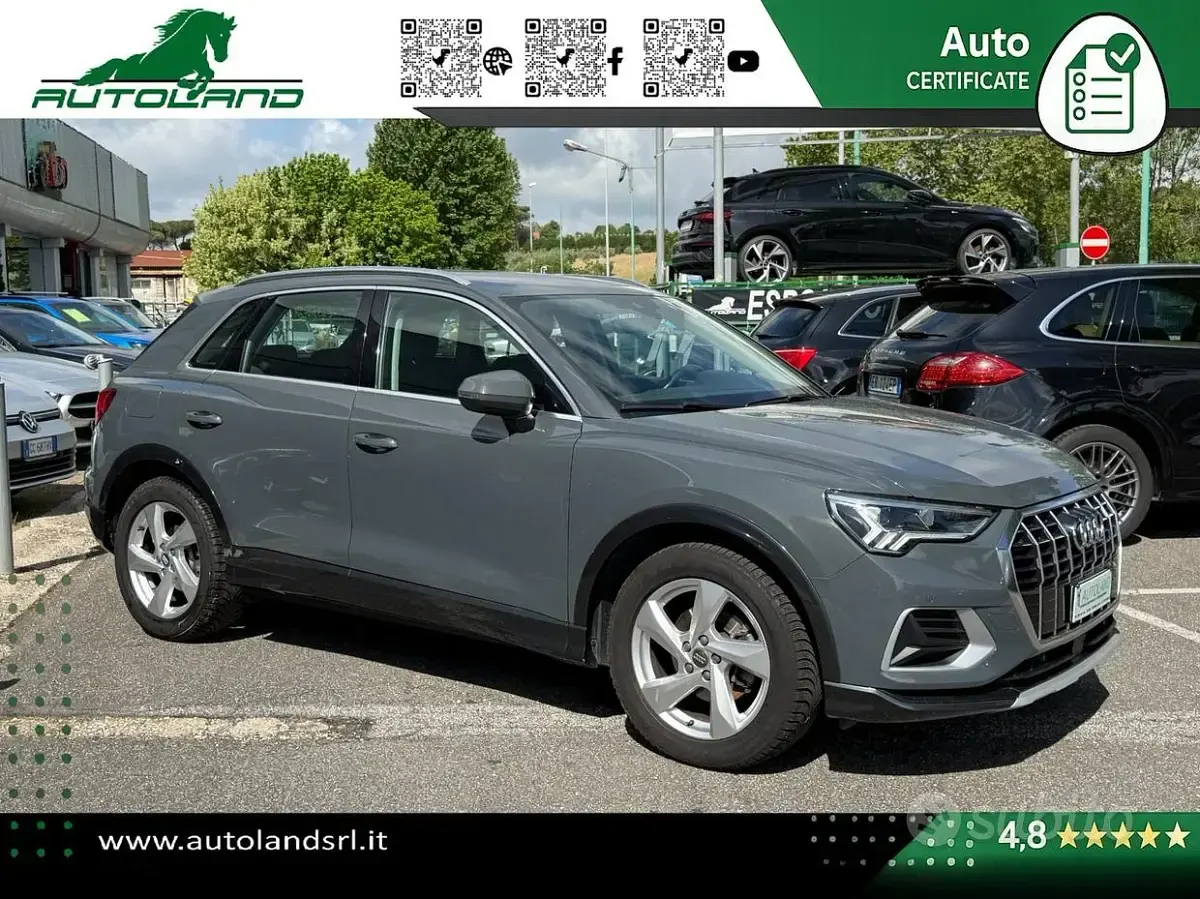Usata Audi Q3 Advanced 150 CV (110 kW) 2019 Grigio SUV