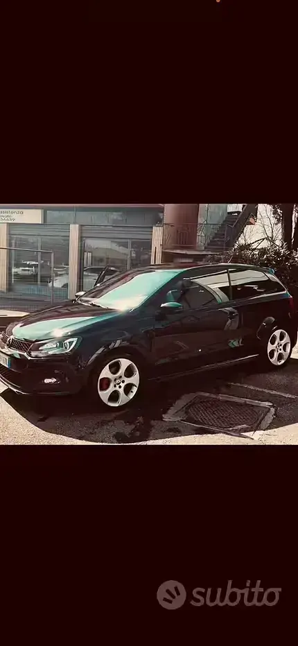 Usata VW Polo GTI 179 CV (131 kW) 2011 Nero Utilitaria