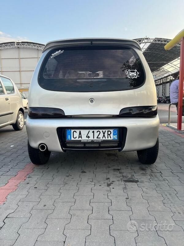 Grigio Usata 2004 Fiat Seicento Due volumi | 2800 € (Molto cara) - Immagine 1/4