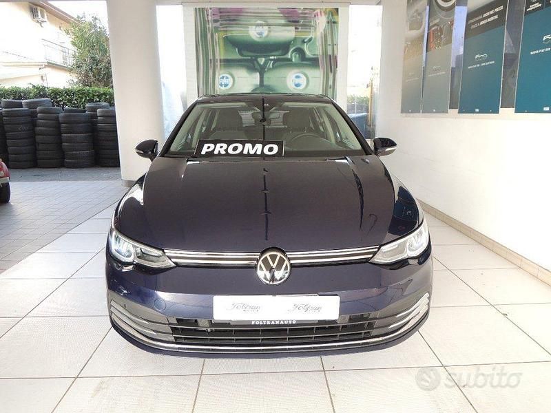 Usata VW Golf VII 2021 Blu Utilitaria