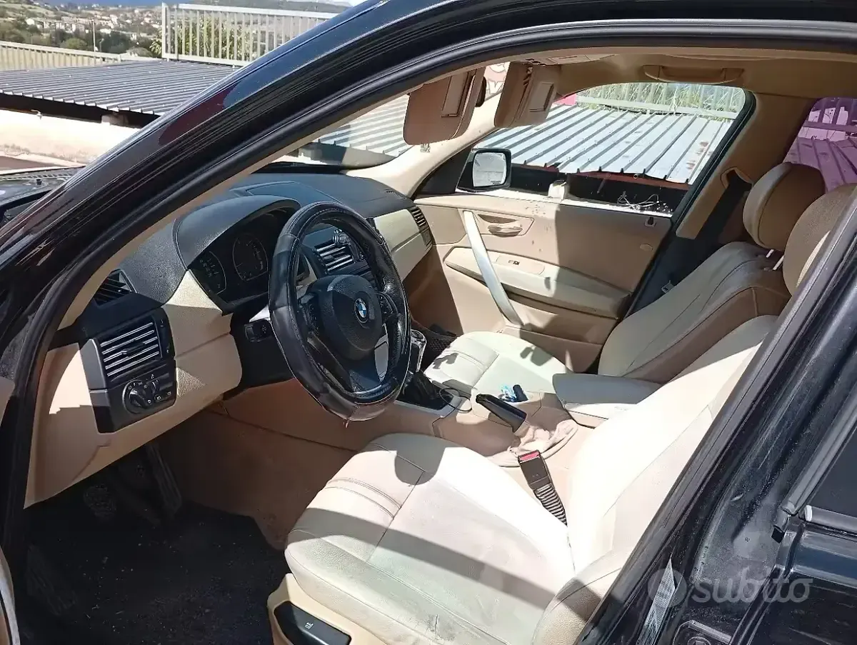 Usata BMW X3 150 CV (110 kW) 2005 Nero SUV