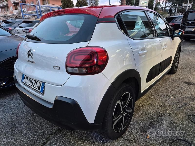 Usata Citroën C3 PureTech 82 CV (60 kW) 2018 Bianco Utilitaria