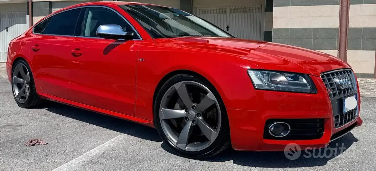 Usata Audi S5 Sportback Comfort 333 CV (244 kW) 2010 Rosso Utilitaria