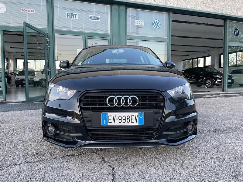Usata Audi A1 S-Line 90 CV (66 kW) 2014 Nero Utilitaria