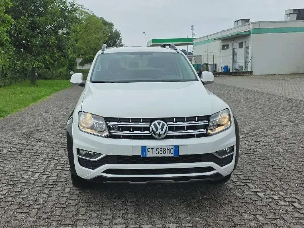 Usata VW Amarok Canyon 204 CV (150 kW) 2019 Bianco Pick-up