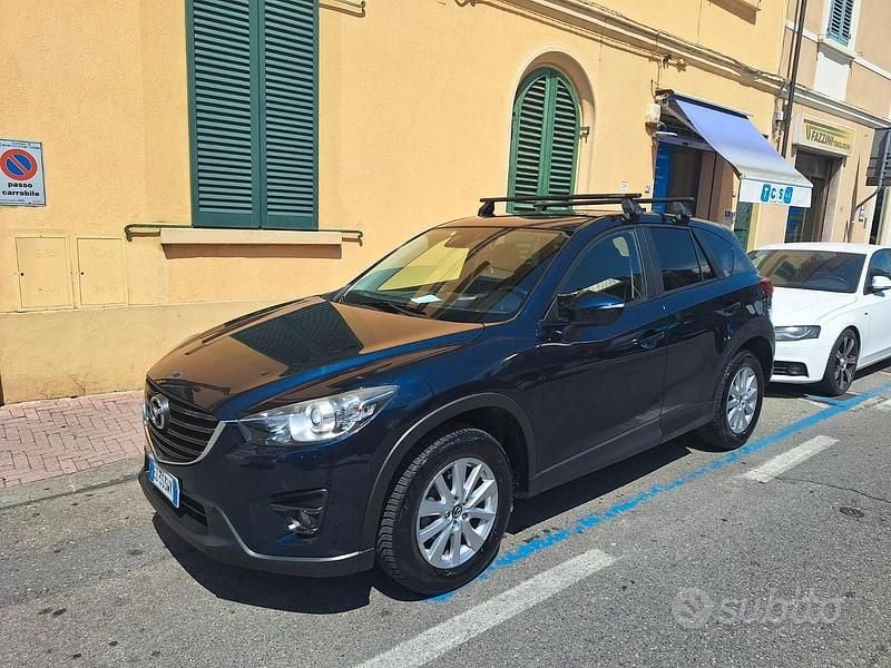Usata Mazda CX-5 150 CV (110 kW) 2015 Blu SUV