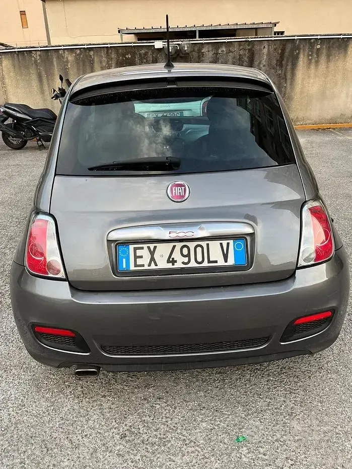Usata Fiat 500S 95 CV (69 kW) 2014 Grigio Utilitaria