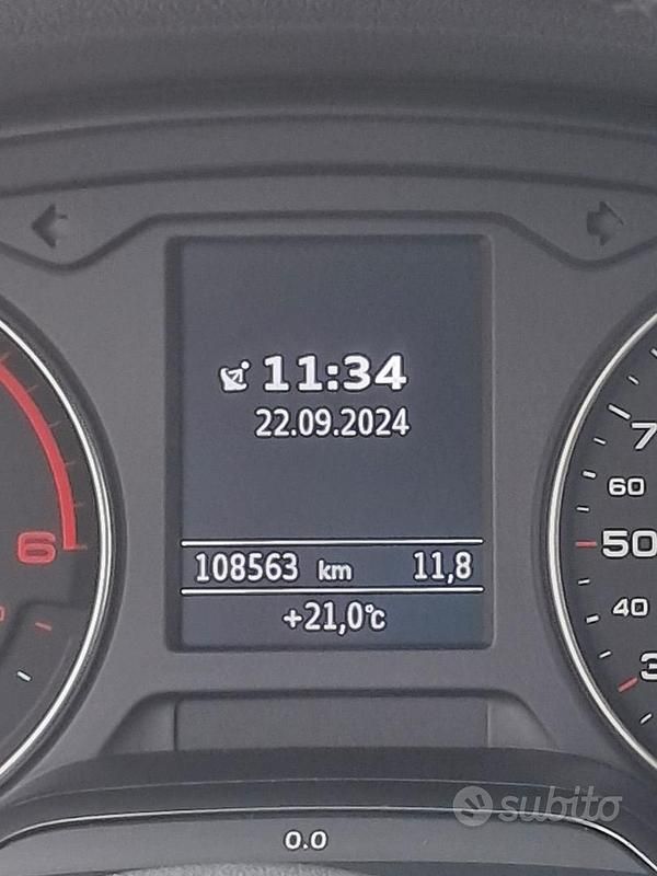 Usata Audi A3 116 CV (85 kW) 2016 Blu Berlina