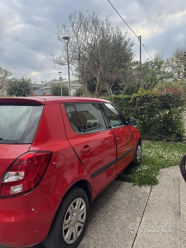 Usata Skoda Fabia 2008 Rosso Berlina