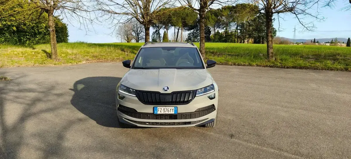Usata Skoda Karoq SportLine 116 CV (85 kW) 2020 Grigio SUV
