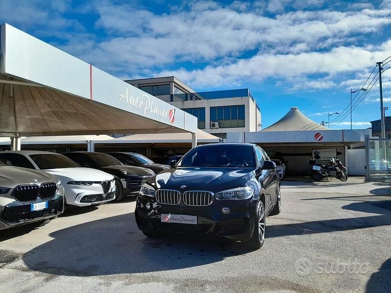 Usata BMW X6 M Sport 313 CV (230 kW) 2017 Blu SUV