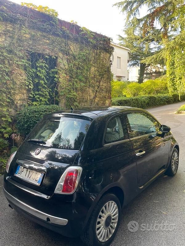 Usata Fiat 500S 75 CV (55 kW) 2008 Nero Utilitaria