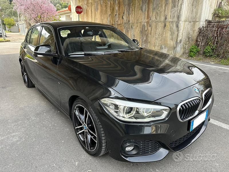 Usata BMW 118 150 CV (110 kW) 2017 Nero Utilitaria