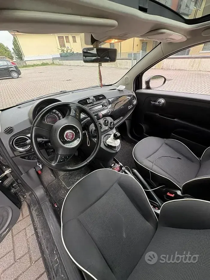 Usata Fiat 500 2018 Nero Berlina