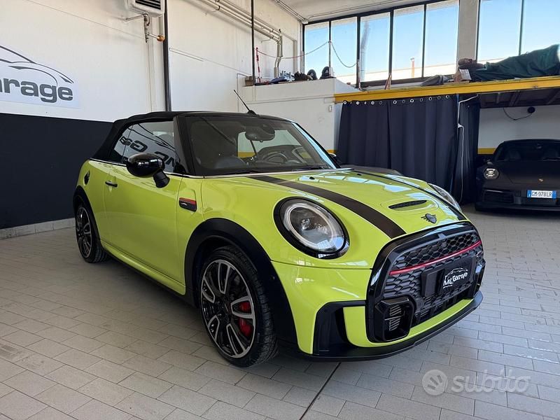 Usata Mini John Cooper Works Cabriolet Essential 231 CV (169 kW) 2021 Giallo Cabrio