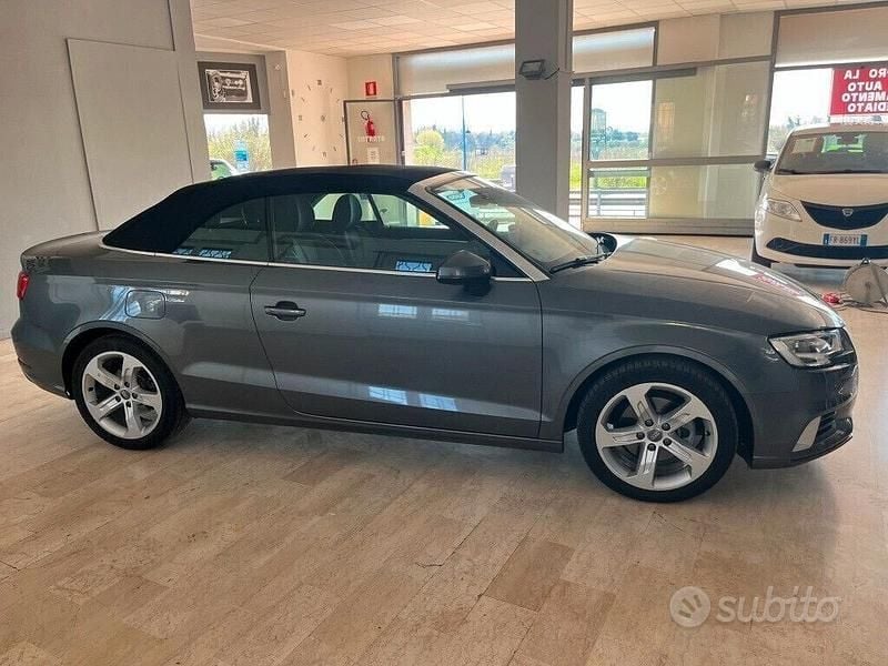 Brugt Audi A3 Cabriolet Sport 116 HK (85 kW) 2018 Grå Cabriolet