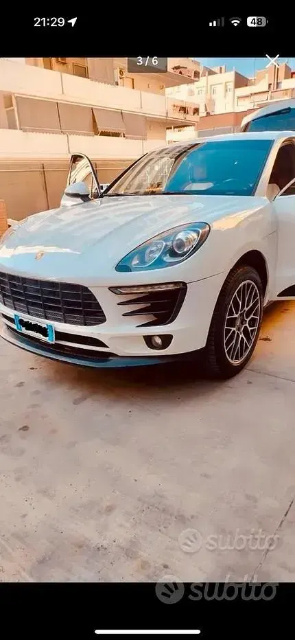 Usata Porsche Macan 250 CV (183 kW) 2015 Bianco SUV
