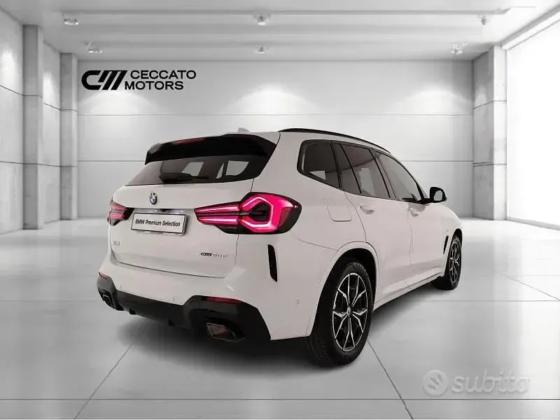 Usata BMW X3 M Sport 190 CV (139 kW) 2022 Bianco SUV