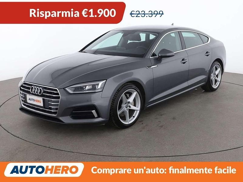 Usata Audi A5 Sport 190 CV (139 kW) 2017 Grigio Berlina
