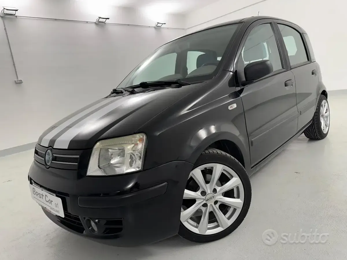 Usata Fiat Panda Dynamic 60 CV (44 kW) 2006 Nero Utilitaria