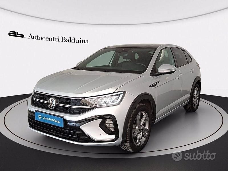 Argento met Usata 2022 VW Taigo R-line SUV | 20.200 € (Buon prezzo) - Immagine 1/4