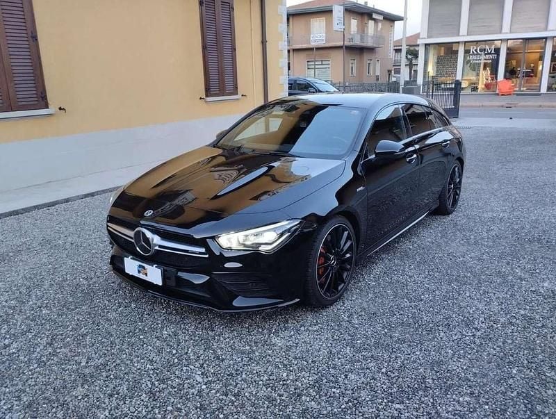 Usata Mercedes CLA35 AMG AMG 306 CV (225 kW) 2020 Nero Berlina