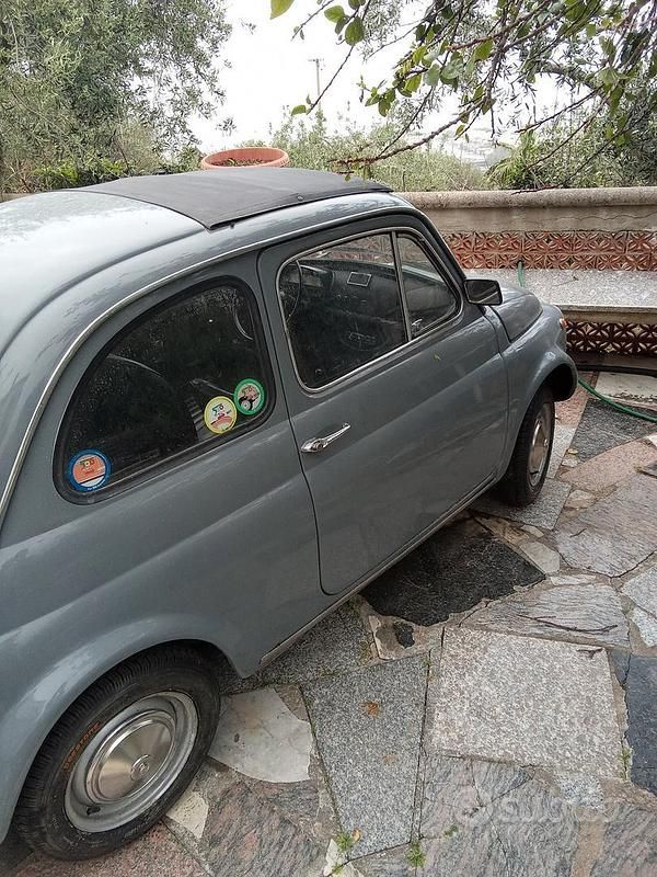 Usata Fiat 500 1970 Grigio Utilitaria