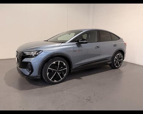 Nuova Audi Q4 Sportback e-tron S-Line 210 kW (286 CV) 2025 Blu geyser metallizzato SUV
