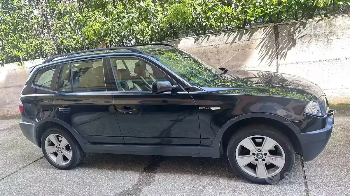 Usata BMW X3 150 CV (110 kW) 2005 Nero SUV