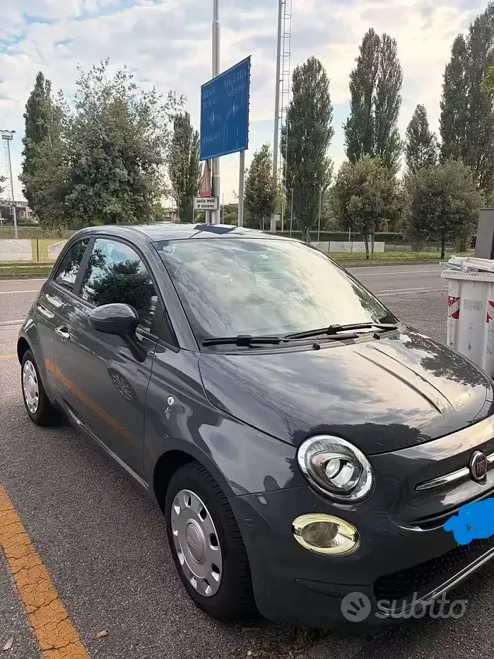 Usata Fiat 500 69 CV (50 kW) 2017 Grigio Utilitaria