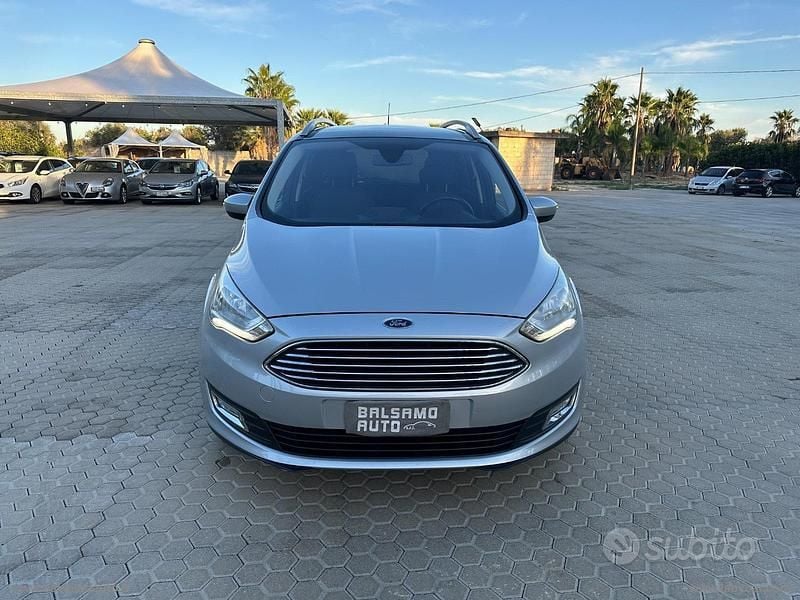 Usata Ford C-MAX Titanium 116 CV (85 kW) 2015 Argento Monovolume
