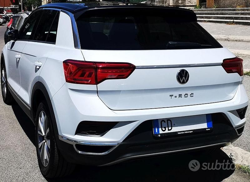 Usata VW T-Roc 2020 Bianco SUV
