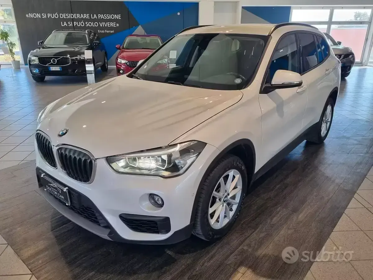 Usata BMW X1 Advantage 150 CV (110 kW) 2019 Bianco SUV