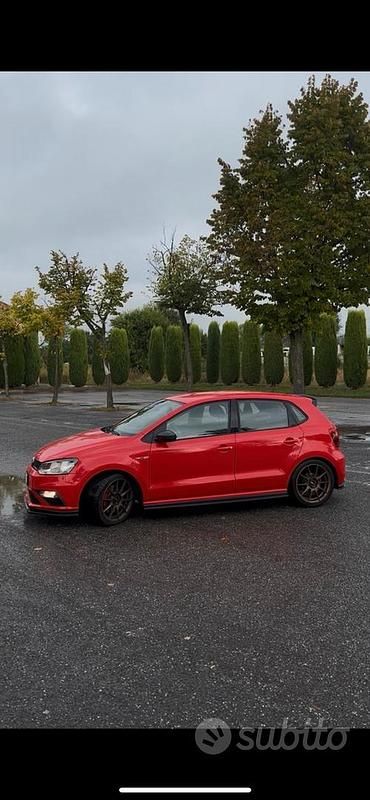 Usata VW Polo GTI 192 CV (141 kW) 2015 Rosso Berlina