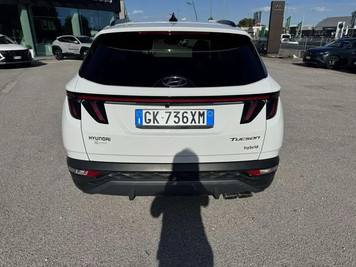 Usata Hyundai Tucson 230 CV (169 kW) 2022 Bianco SUV