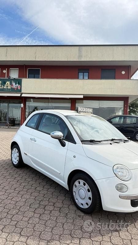 Usata Fiat 500 69 CV (50 kW) 2008 Bianco Berlina