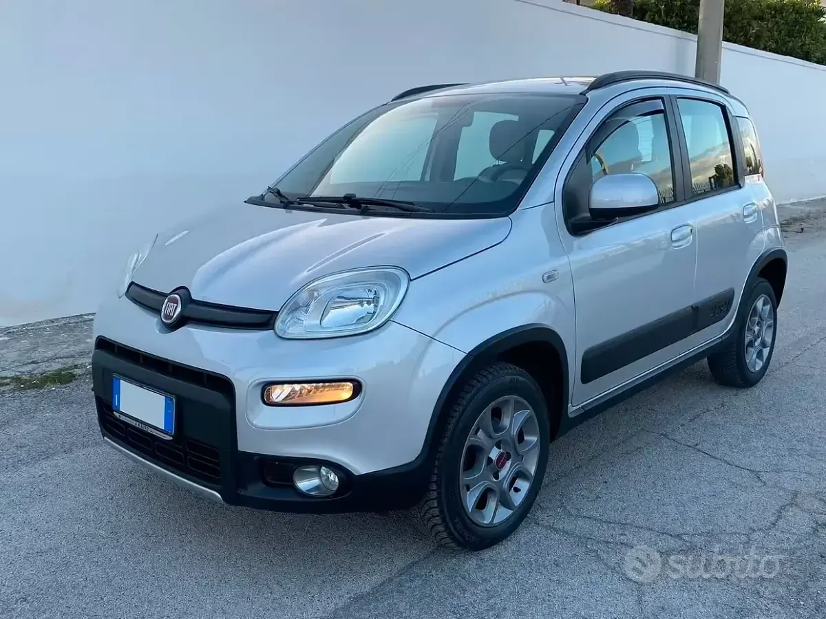 Usata Fiat Panda 4x4 S 75 CV (55 kW) 2014 Grigio Utilitaria